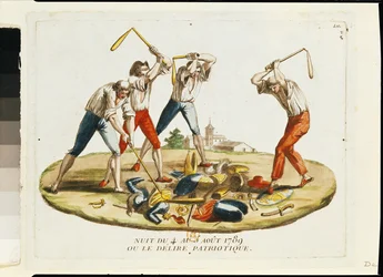 Noche del 4 de agosto de 1789 o El delirio patriótico